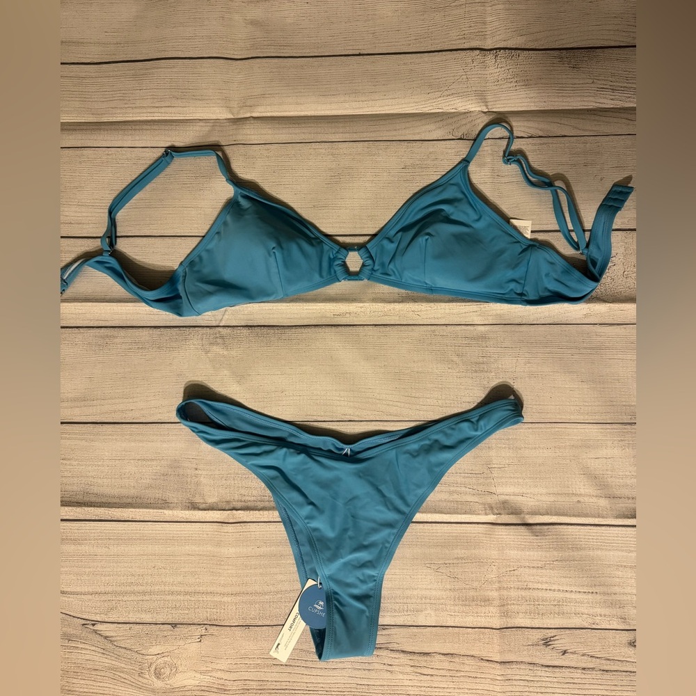 Cupshe High Waisted Thong Bikini